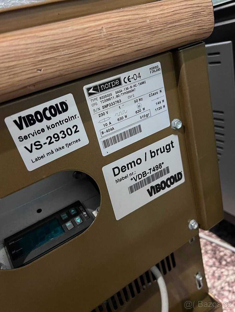 Cukrářská vitrína Norpe 135x77x137cm - 5