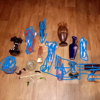 Prodám staré české hutní a lisované sklo, Matura, Pánek aj. - 5