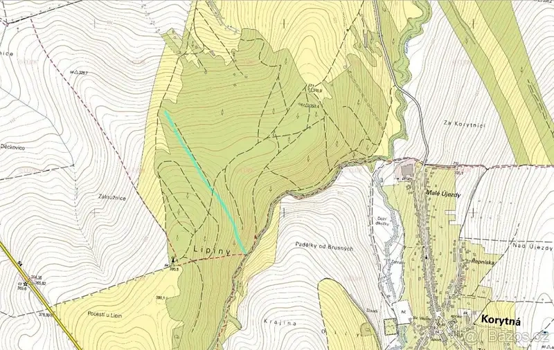 Prodej lesa 7429 m² Nivnice - 5