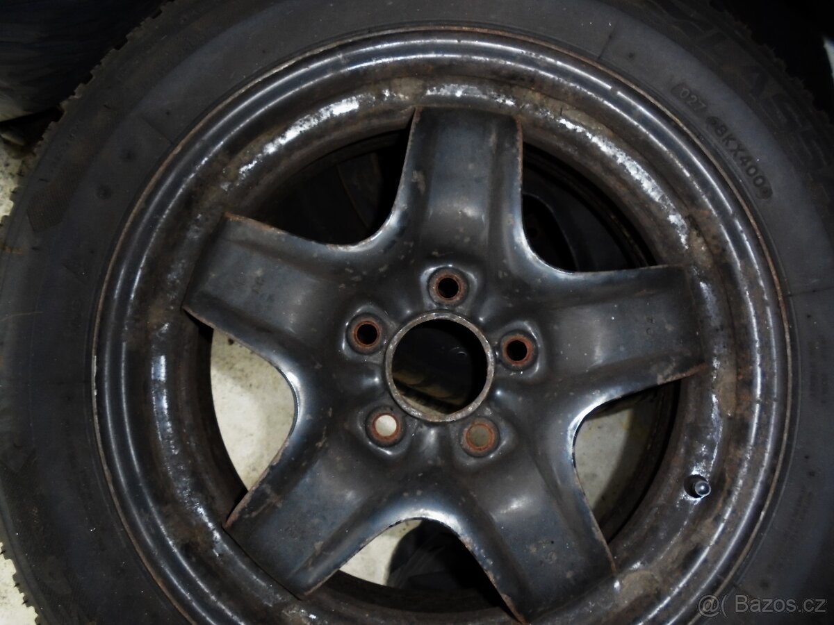 Zimní kola 205/55/16 obutá sada vhodné na Opel bez poklic - 5