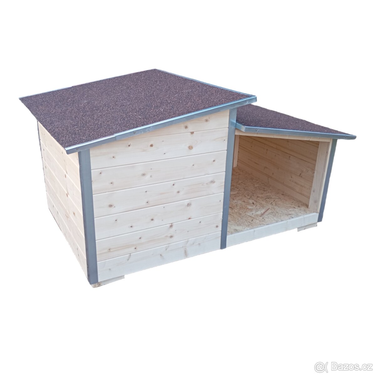 Bouda pro psa s terasou Premium, 6 velikostí - 5