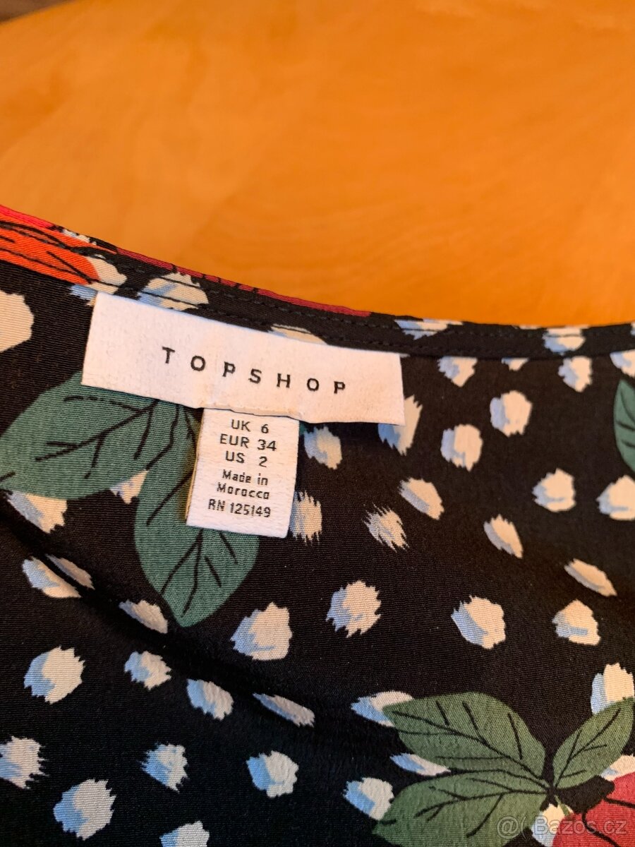 šaty zn. Topshop - vel. XS/S - 5