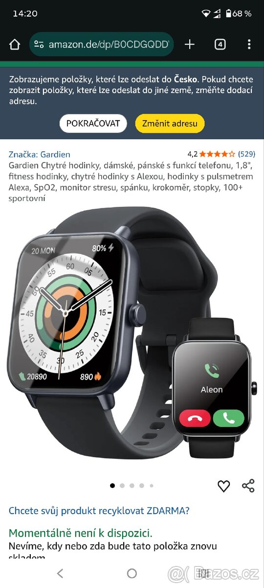 Chytré Smart hodinky skoro nove - 5