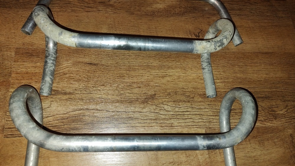 AL řídítka na kolo Favorit apod. - berany, vlaštovky, rovná - 5