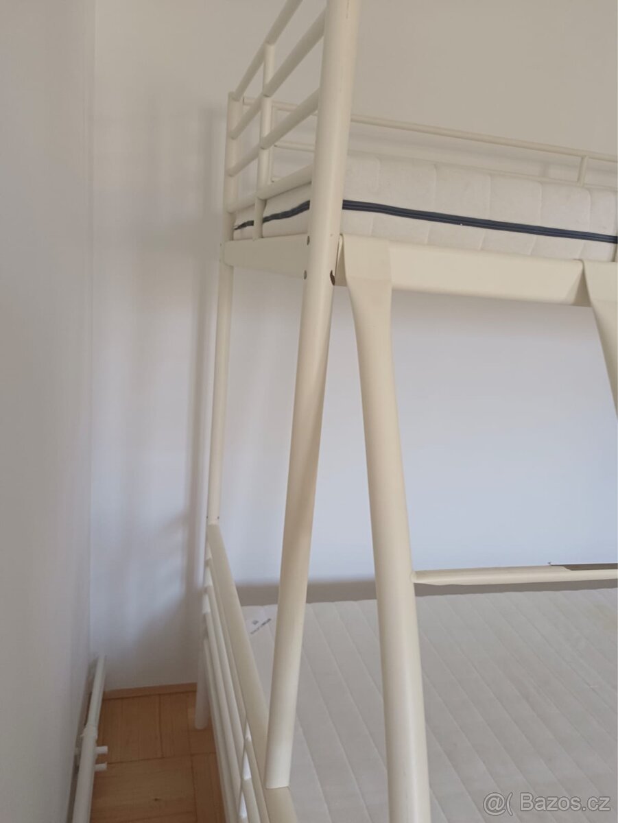 Dvoupatrová postel IKEA - 5