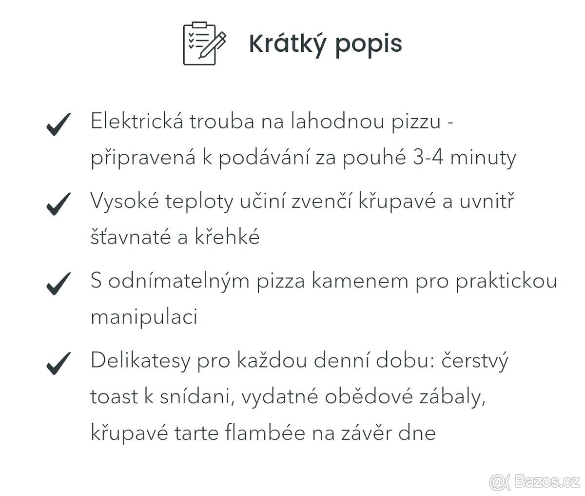 Elektrická trouba na pizzu - výrobník pizzy KOCHWERK - 5