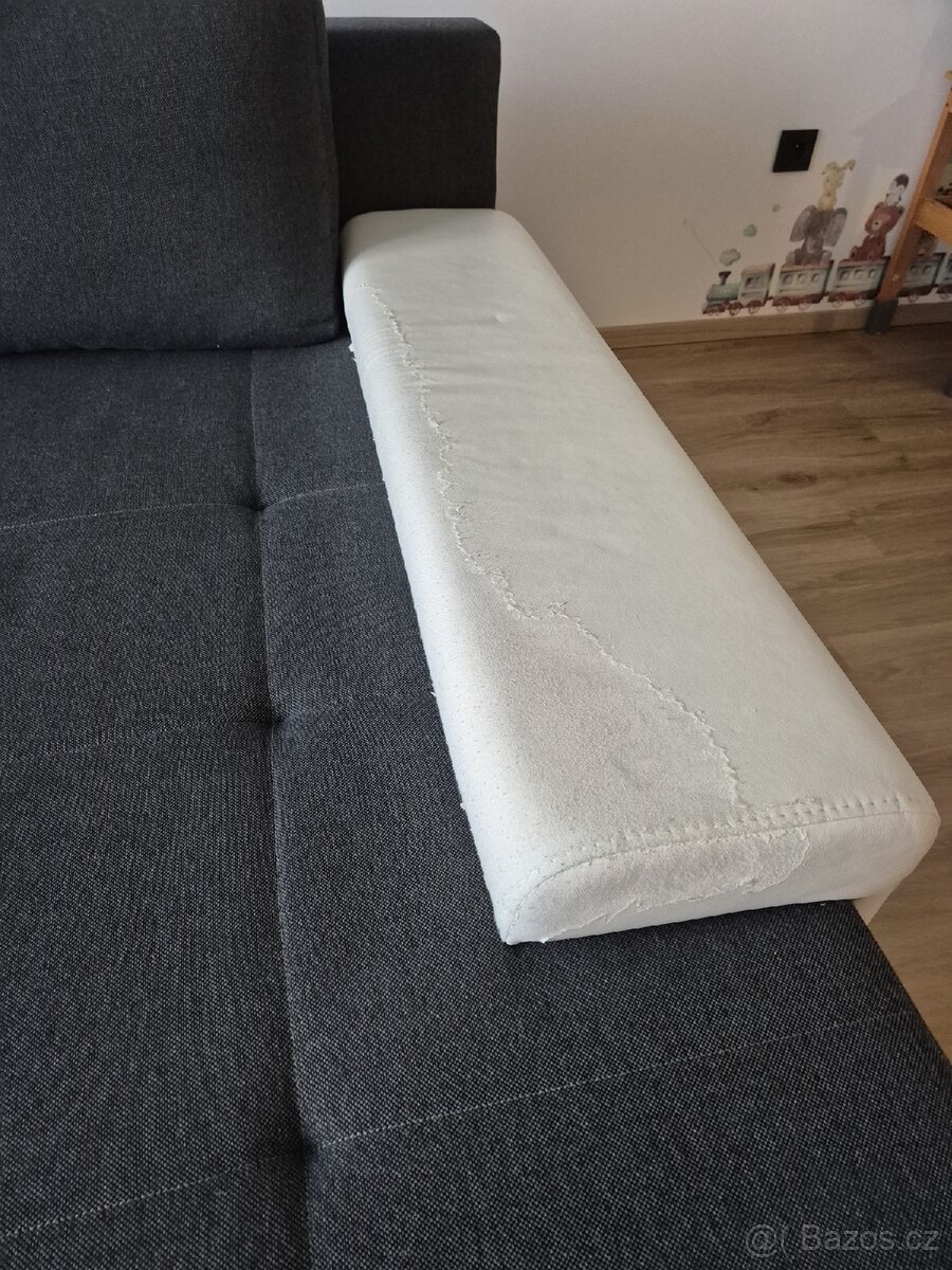 Rozkládací gauč, sedací souprava - 5