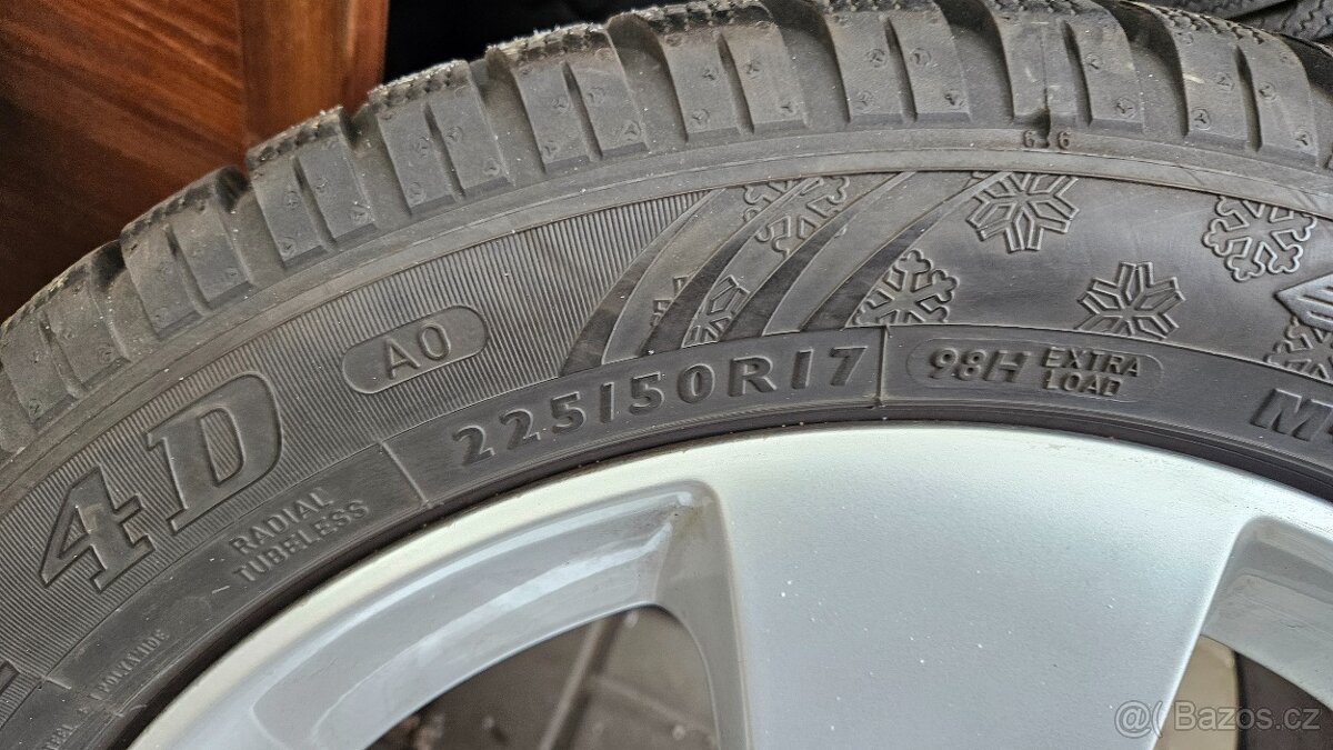Zimní Sada Alu 5x112 225/50 R17 Audi TT - 5