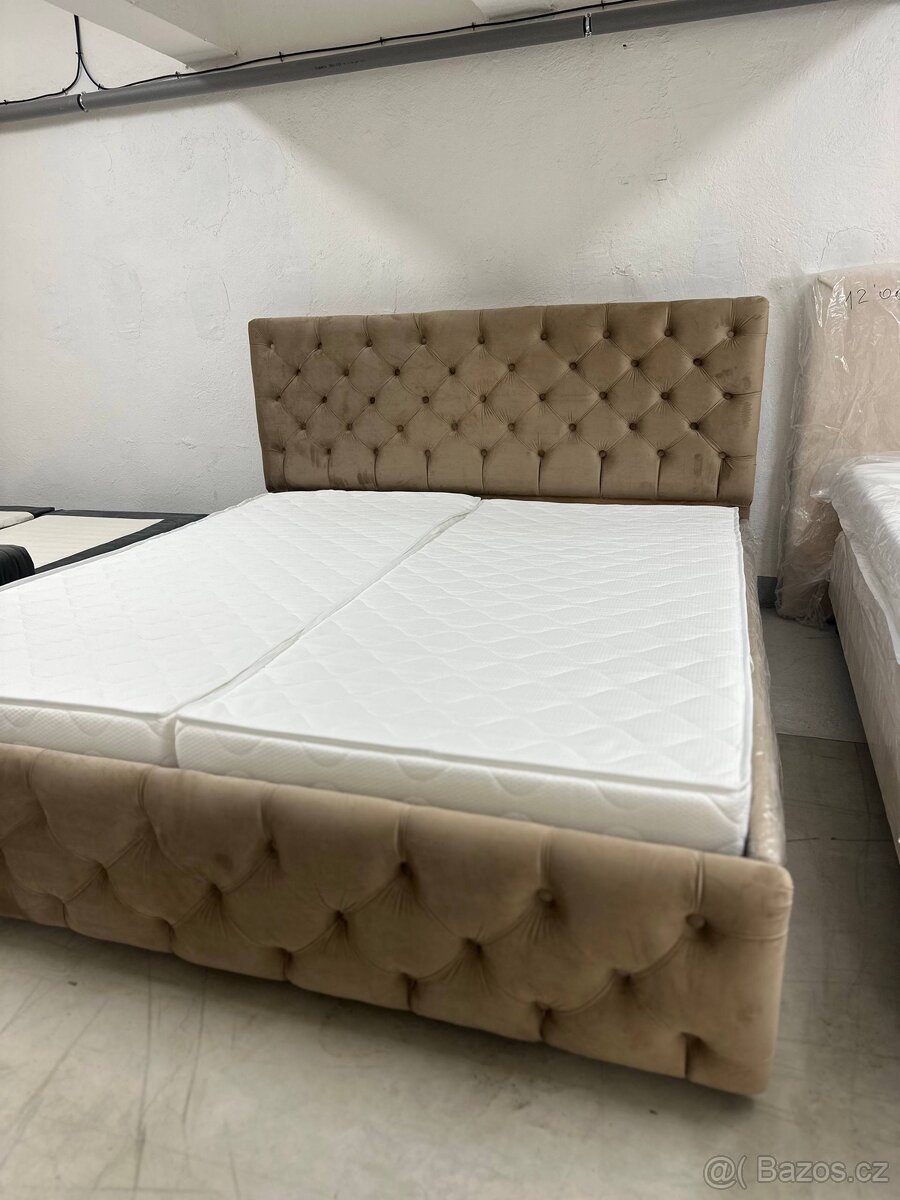 Čalouněná manželská postel 180×200 – NOVÁ - 5