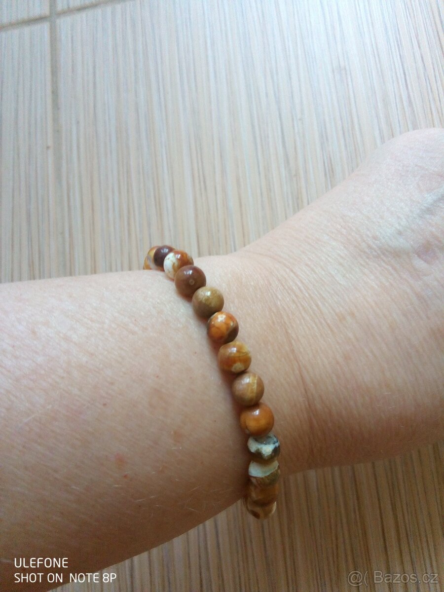 Náramek z minerálů 1 - 5