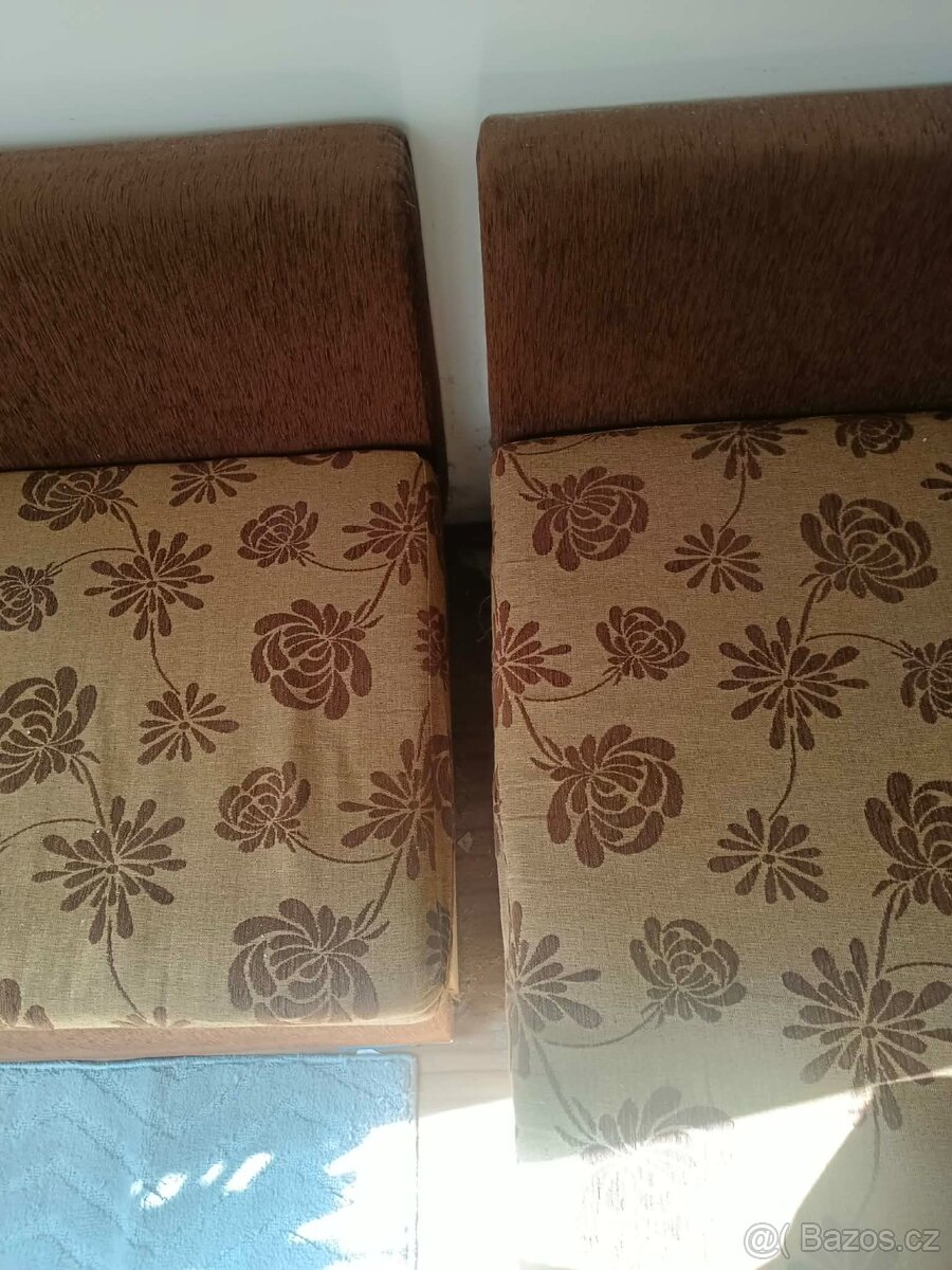 Rozkládací retro gauc - 5