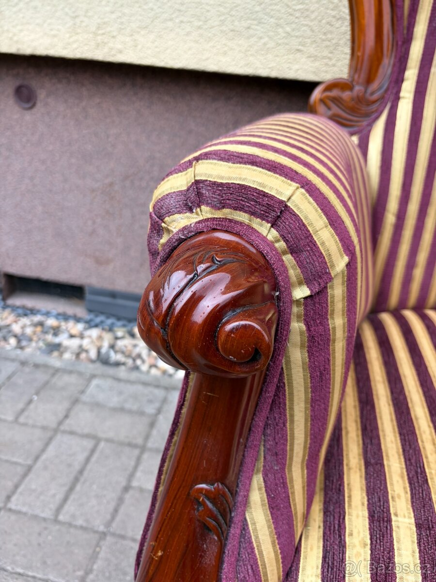 2x Zámecké křeslo - 5
