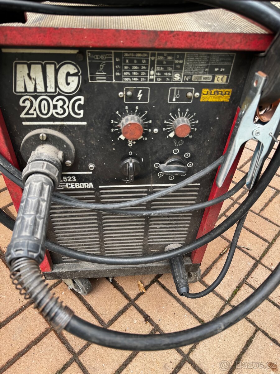 Svářečka CEBORA MIG 203C - 5
