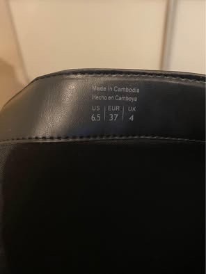 Zimní kozačky kožené černé Aldo 37 - 5