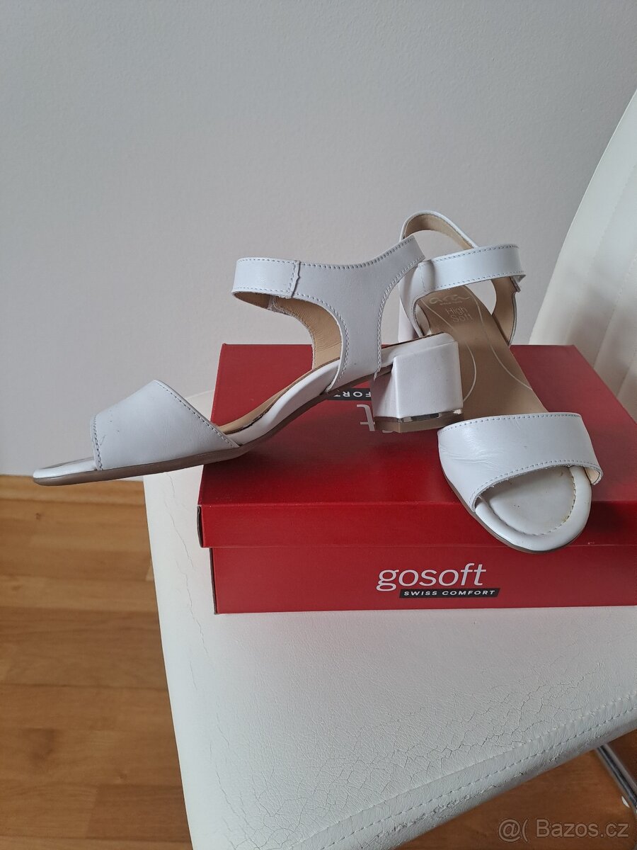 LUXUSNÍ DÁMSKÉ SPOLEČENSKÉ KOŽENÉ BOTY, VEL. 6 - 5