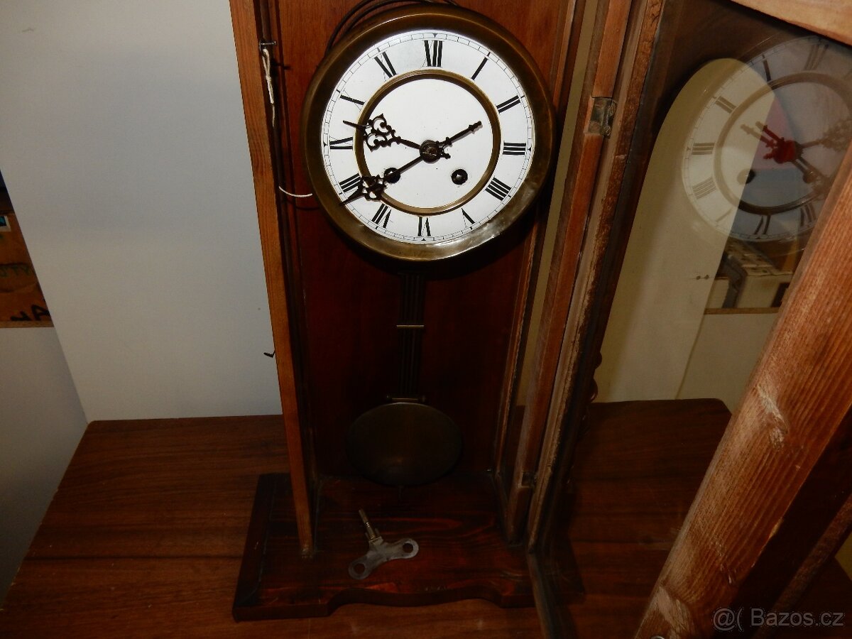Starožitné hodiny pendlovky - 5