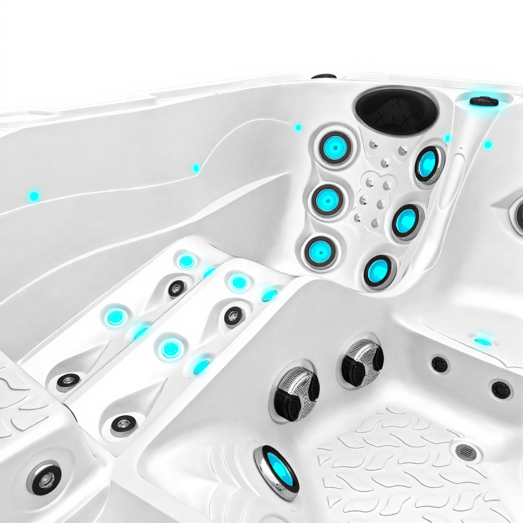 Luxusní vířivka pro 5 osob – BALBOA, špičková výbava - 5