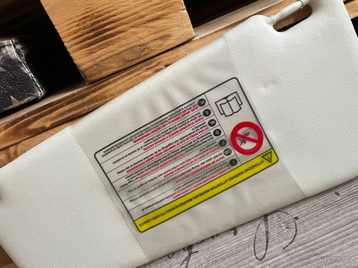 Sluneční clona pravá Fiat Grande Punto spolujezdec - 5