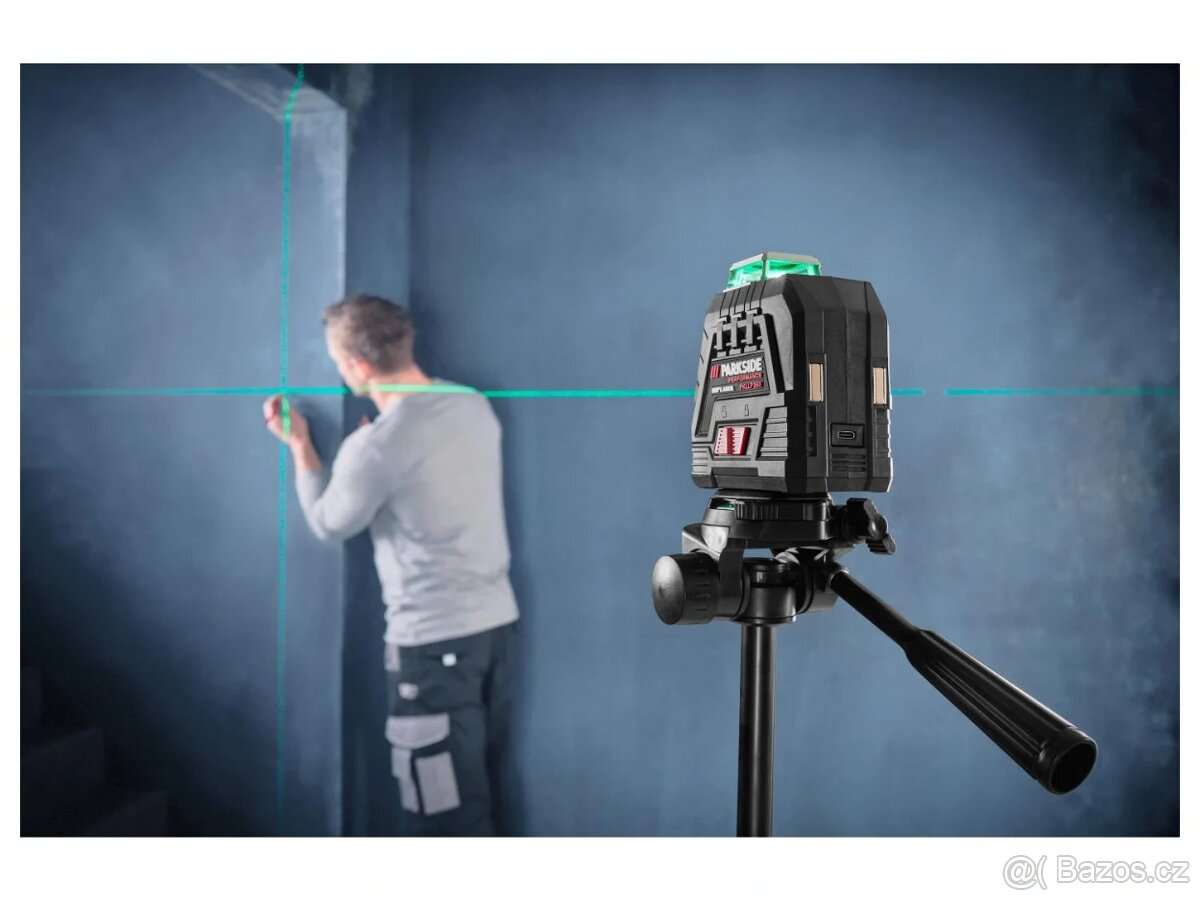 Parkside Aku křížový liniový laser PKLLP 360 - 5