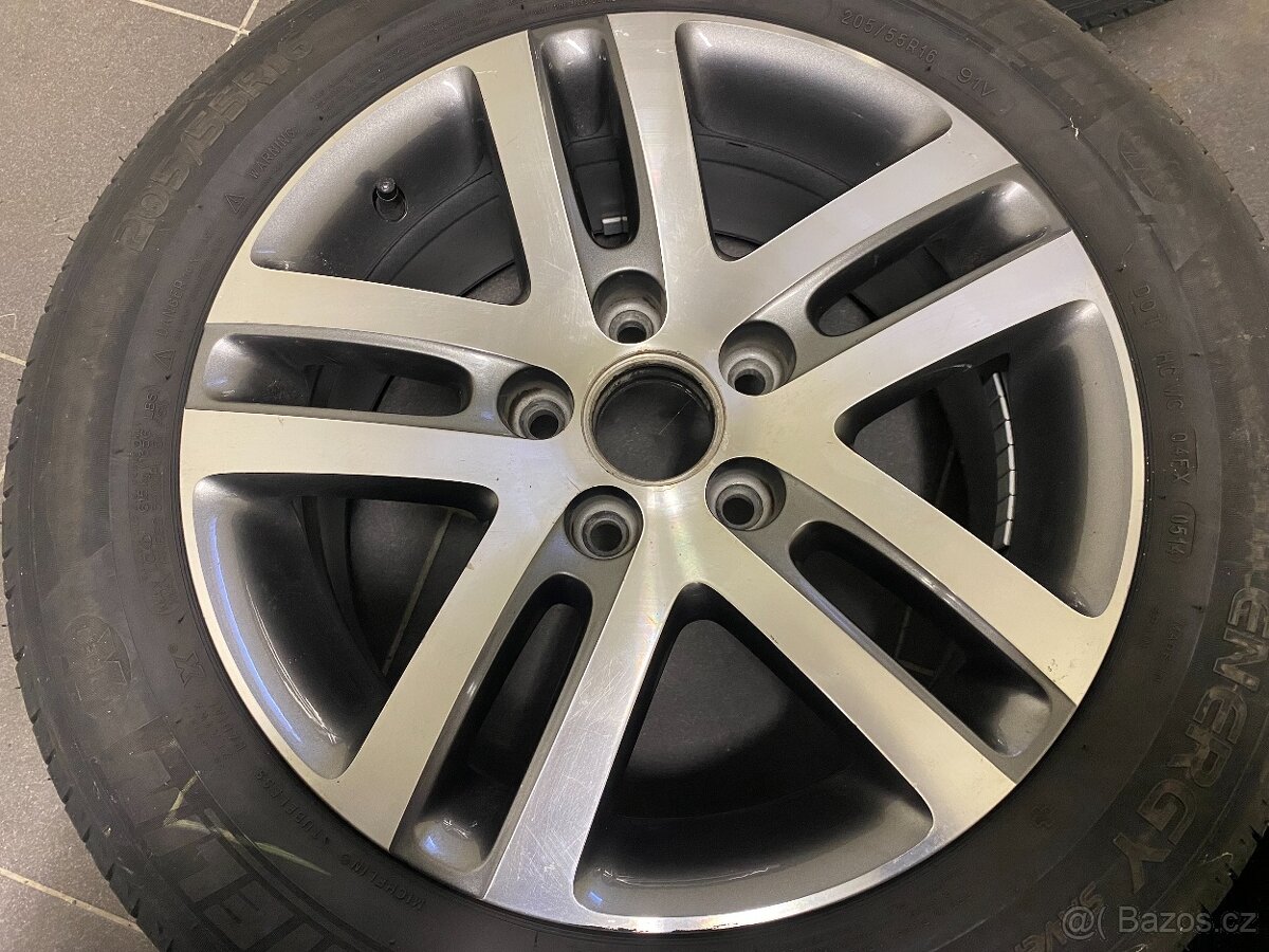 ORIGINAL ALU KOLA VW GOLF "ATLANTA" 205/55/16 - 5