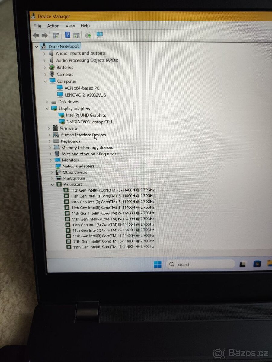 Lenovo ThinkPad P15v Gen 2 - 11400H, 64GB RAM - 5