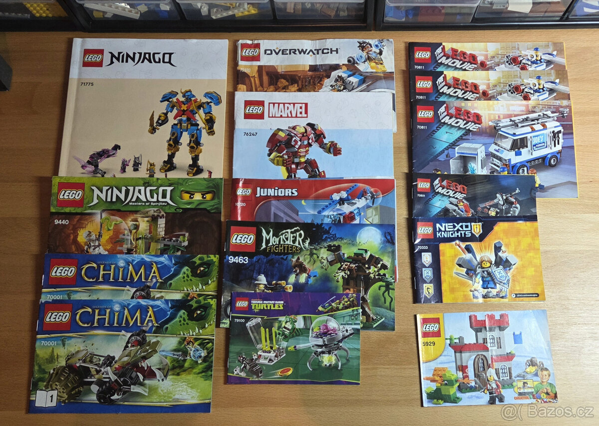 Lego Mix návodů City, Creator, Minecraft, Ninjago - 5