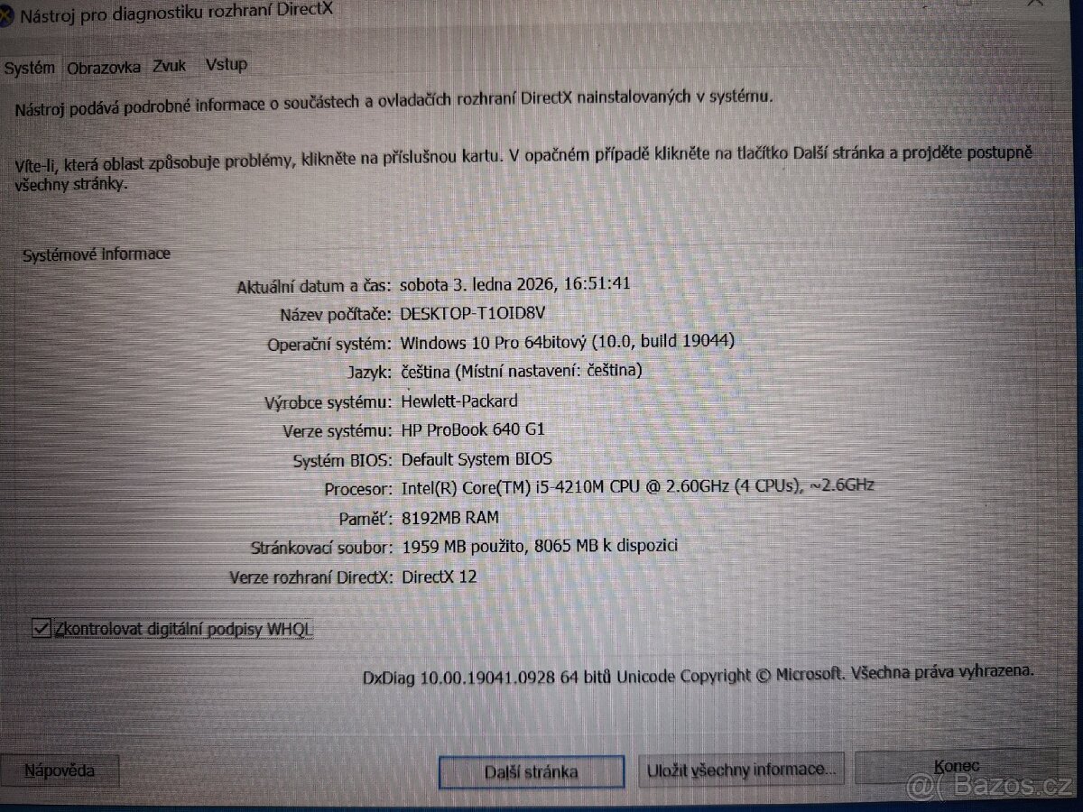 HP ProBook 640 G, Intel i5,8GB,240GB SSD, - 5
