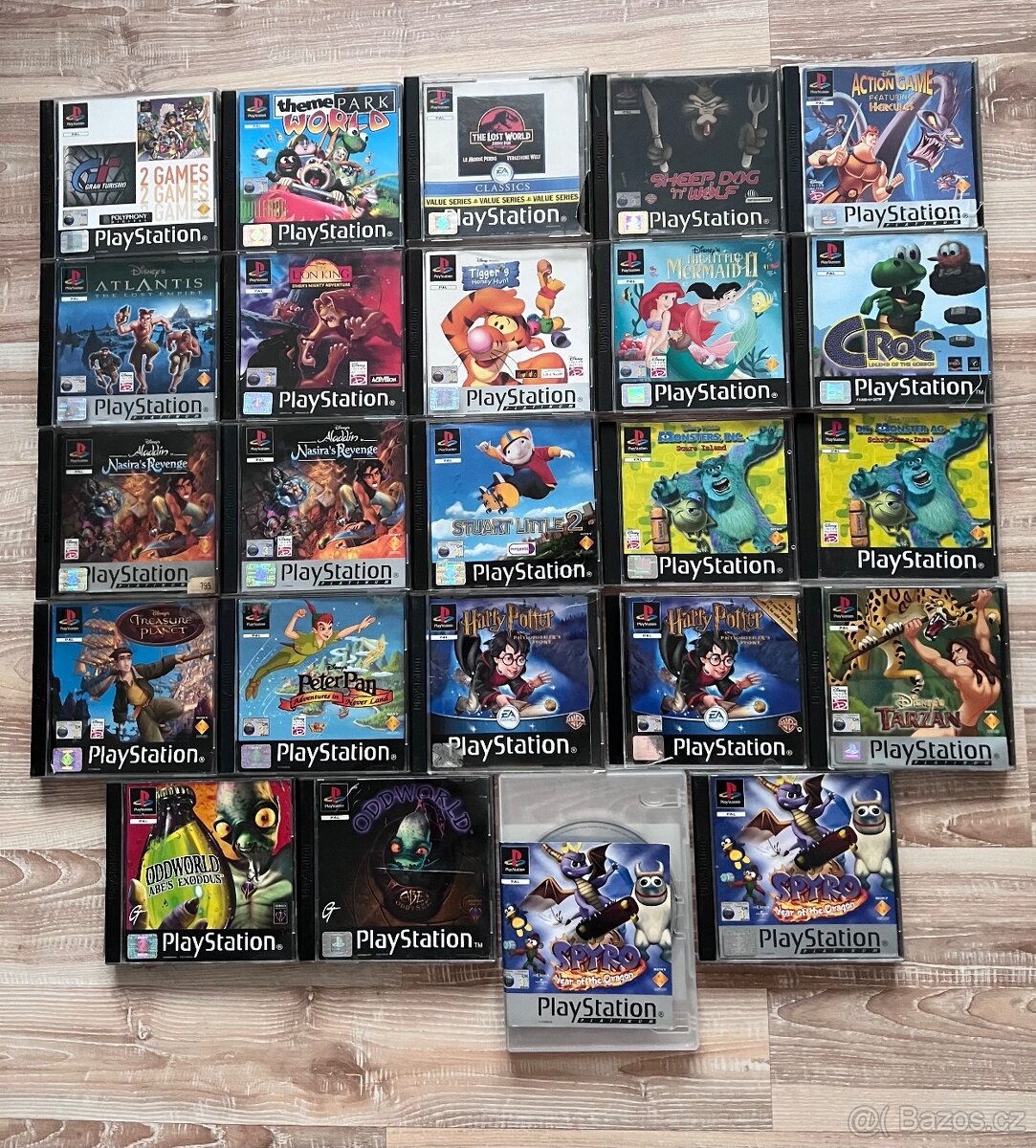 PlayStation 1 hry PAL - 5