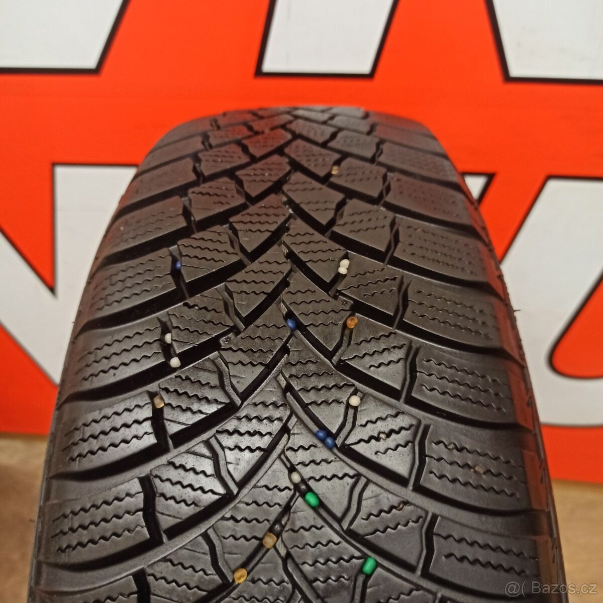 ALU kola Ronal 5x112, zimní pneu 7mm, 195/65 R15 - 5