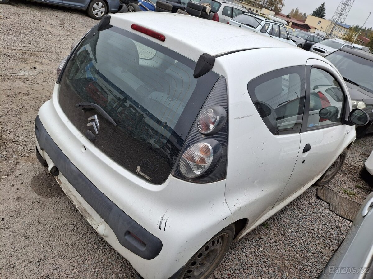CITROEN C1 1.0i 50kW, motor 1KR, nahradni dily, ND - 5