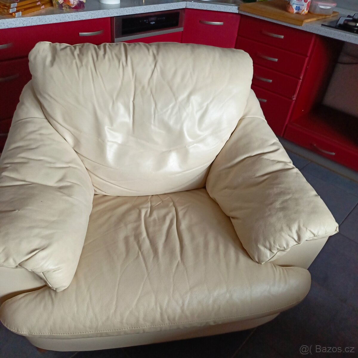 Kožené křeslo - 5