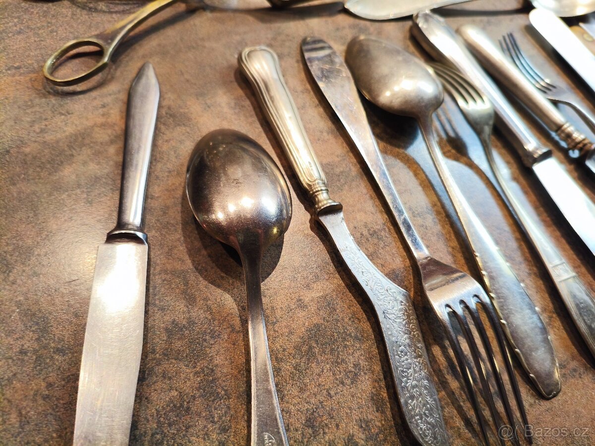 Staré příbory z chalupy - 5