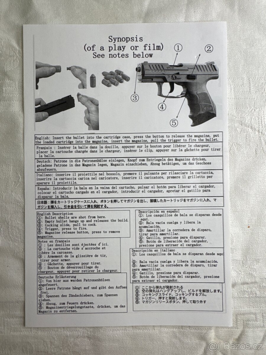 Dětská pistole na náboje - 5