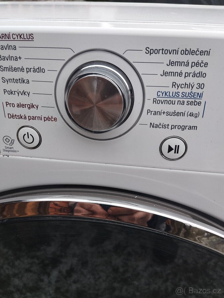Pračka LG 2v1pěkný stav - 5