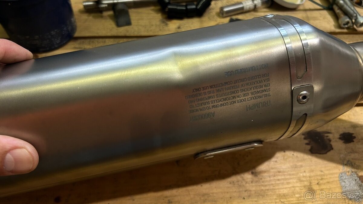 Speed Triple 1050 Výfuk Arrow low boy - 5