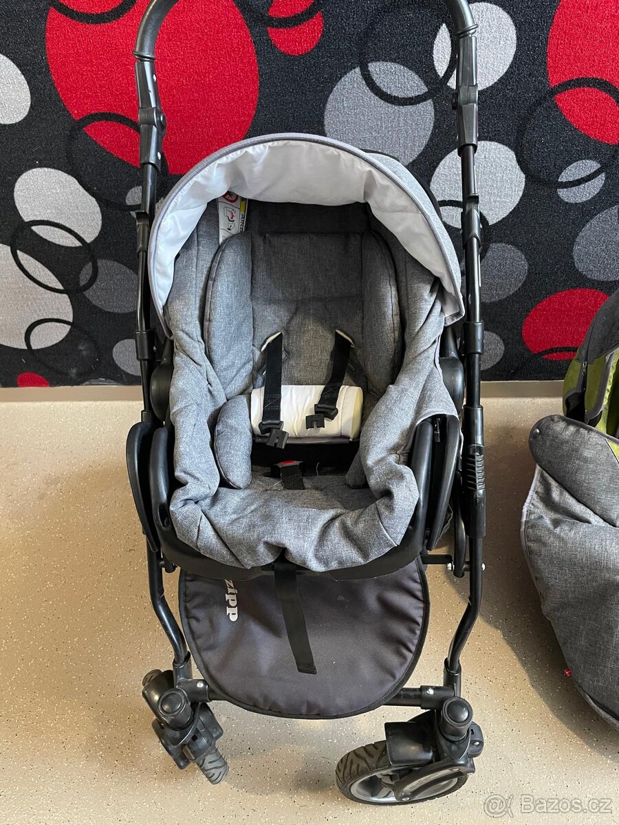 Kočárek trojkombinace + skejt - 5