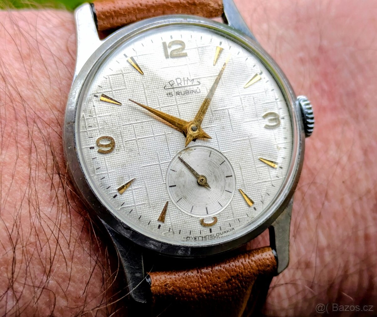 HODINKY PRIM S RELIÉFEM - TYP 50 044 1 - NÁDHERNÉ - 5