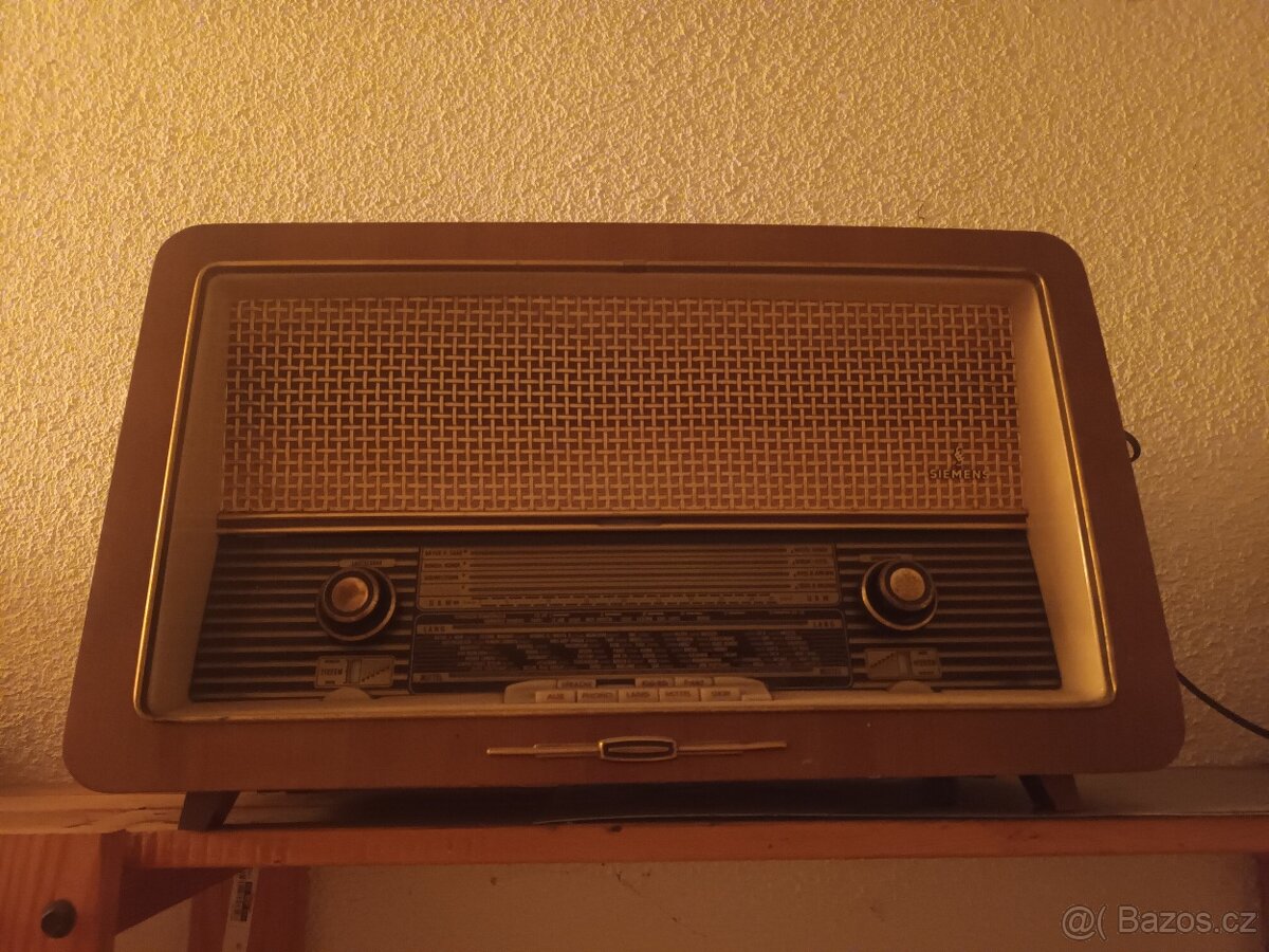 Starožitné rádio Siemens - 5