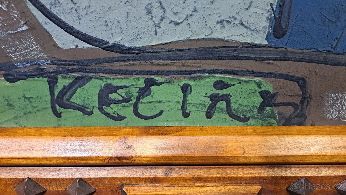 Velký obraz - Bohumil Samuel Kečíř - Láhev 6787 - 5