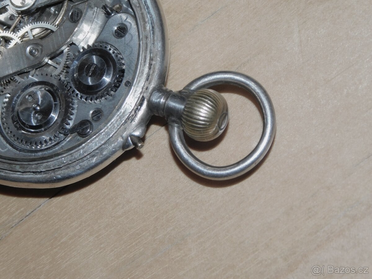 Stříbrné kapesní hodinky tzv. Mlynářky - plně funkční - 5