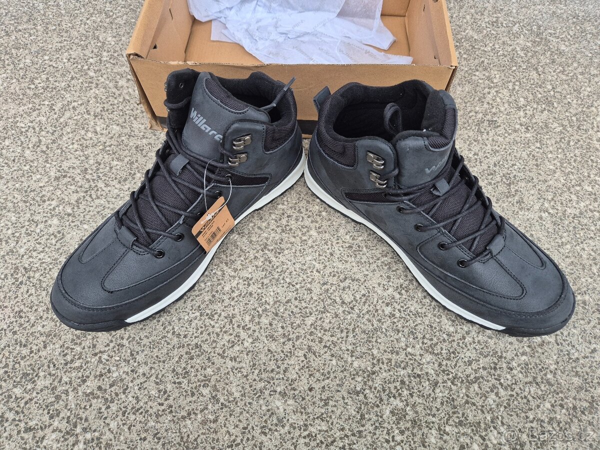 Kotníkové boty Sportisimo Willard, model: Aron BLK, vel. EU - 5