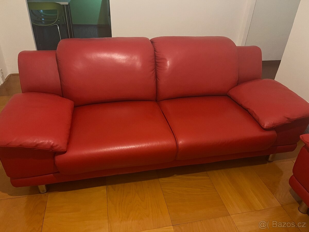 Kožená sedačka - 5