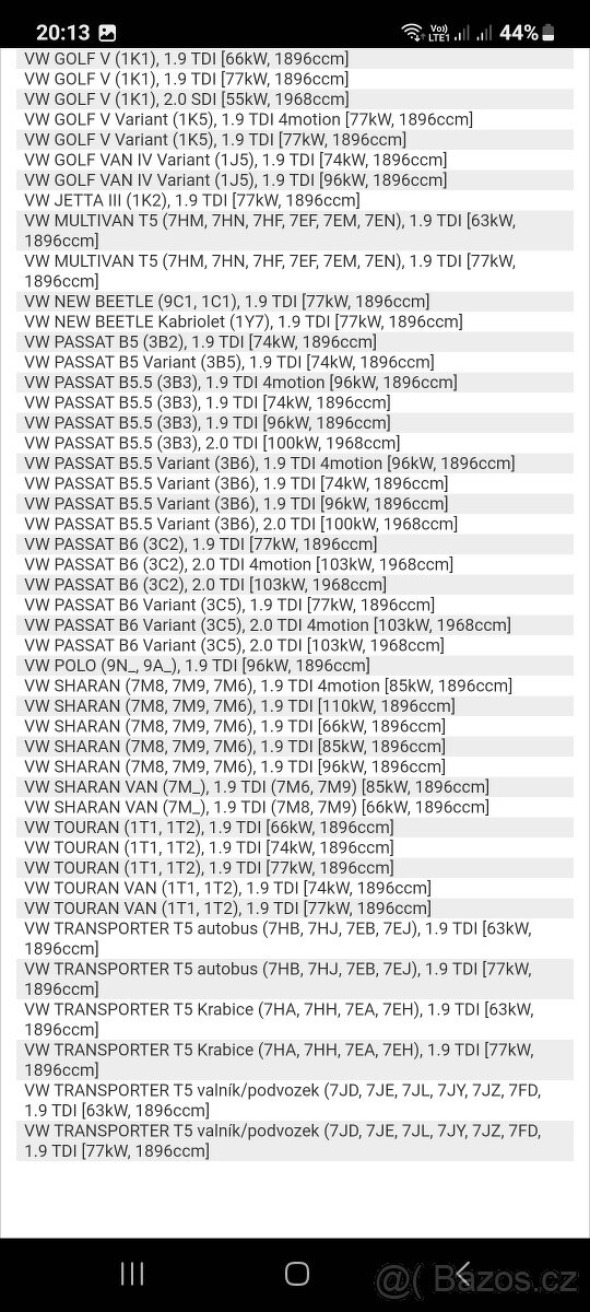 Těsnění hlavy válce - 5