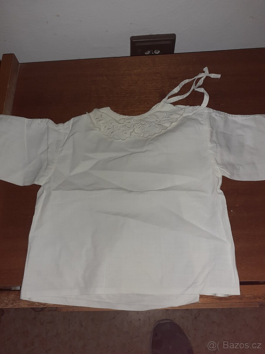 Retro zavinovačka ,plátěné košilky, čepičky - 5