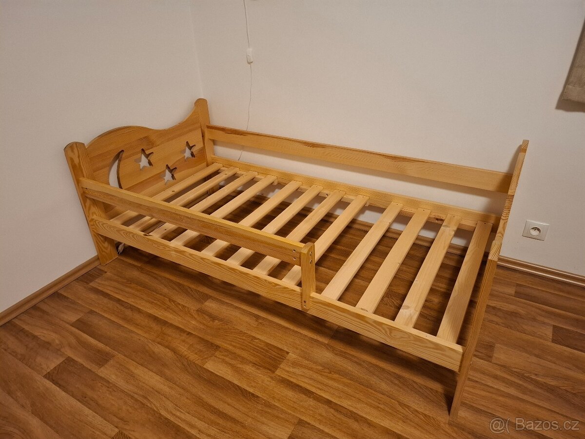 Dětská postel s roštem a kvalitní matrací - 5