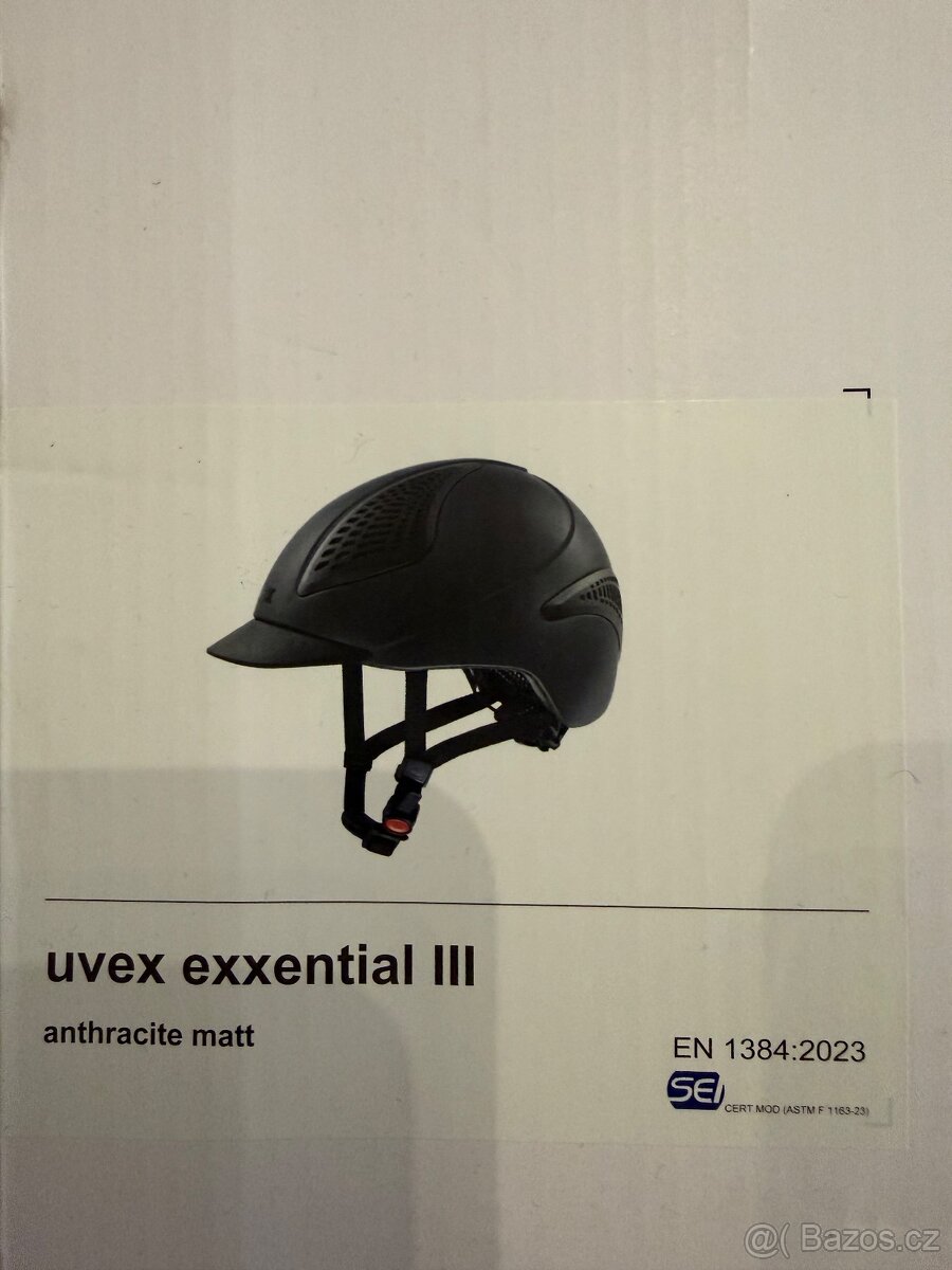 Jezdecká helma Uvex exxential III – nová - 5