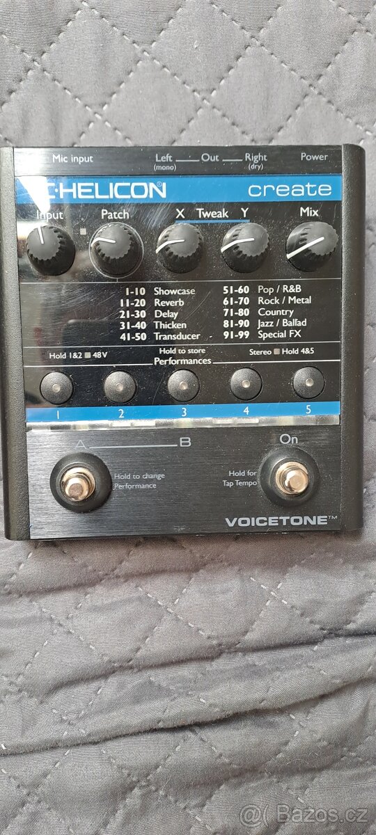 TC- helicon voicetone create. - 5