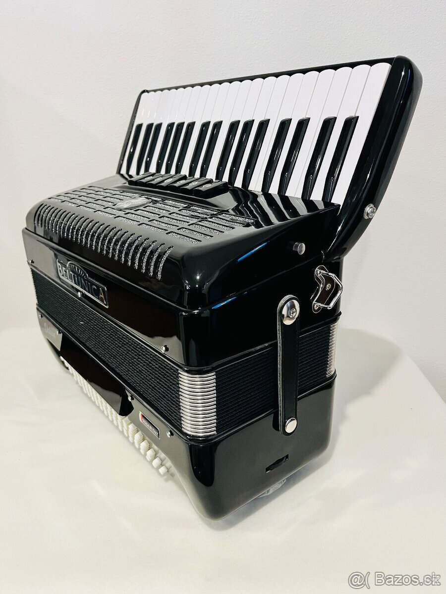 NOVÝ akordeón Beltunica Haydn DELUXE 96 basový- krásny zvuk, - 5