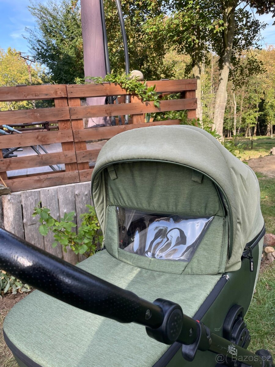 Kombinovaný kočárek RIKO NESO 3v1 + AUTOSEDAČKA –od narození - 5