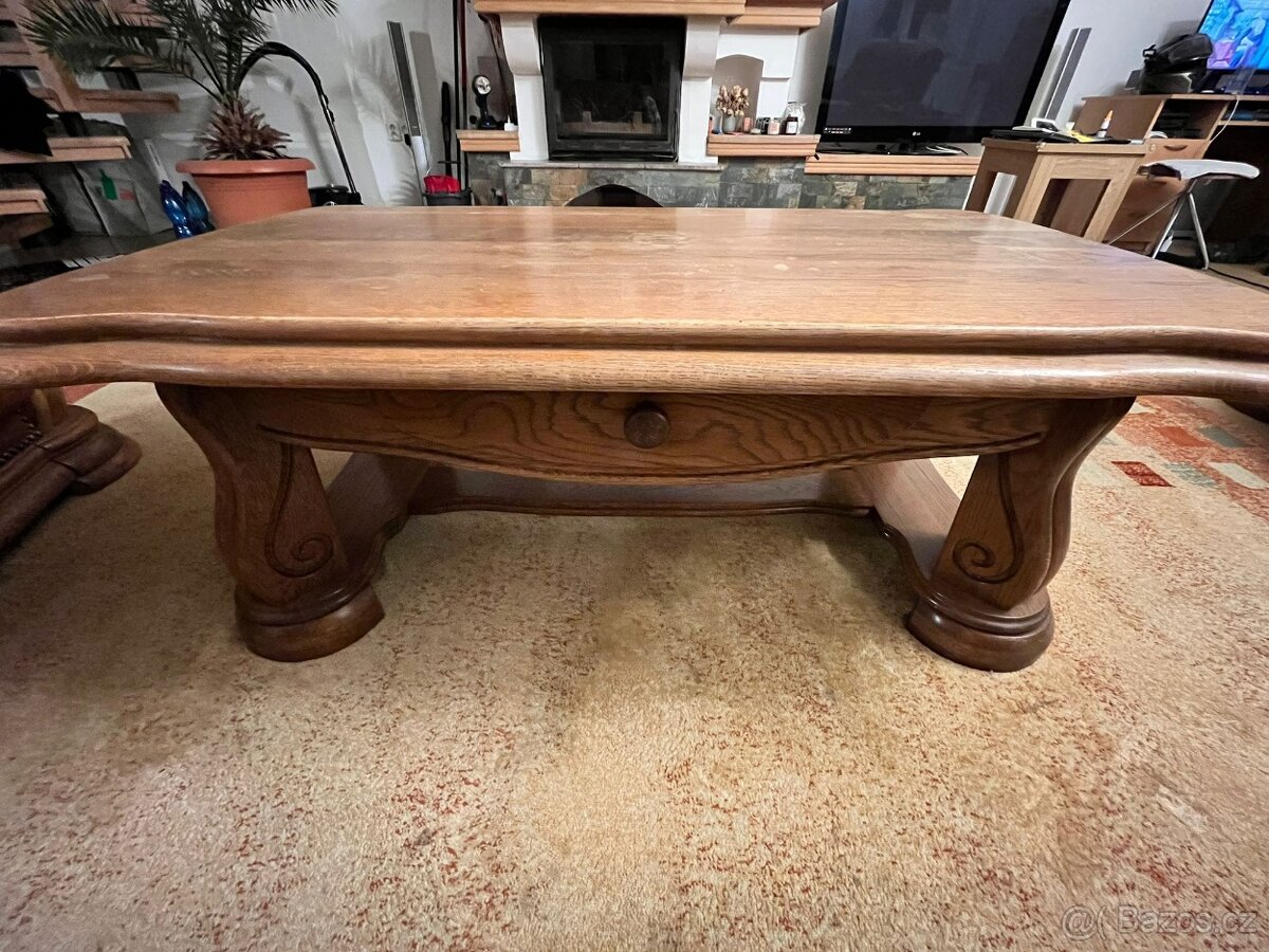 Masivní sedací souprava - 5